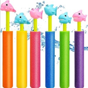 Water Guns Bulk-6 PCS Toddler Pool Toys